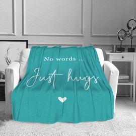 Get Well Soon Gifts for Women Hug Blanket Warm Friendship Thinking of You Gifts Encouragement Gifts for Women Sympathy Gift Love Blanket 50"x60"