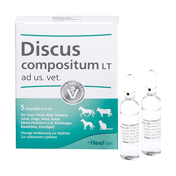 Biologische Heilmittel Heel GmbH DISCUS compositum LT ad us.vet.Ampullen 5