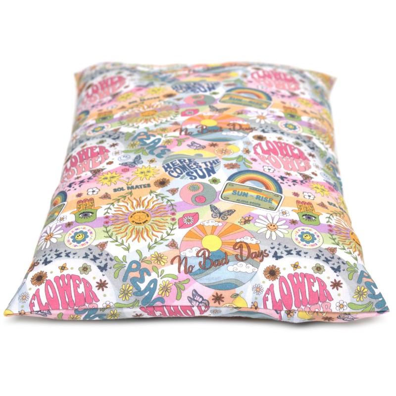 Lavender Blossom Scented Pillow 30 x 20 cm Organic Cotton