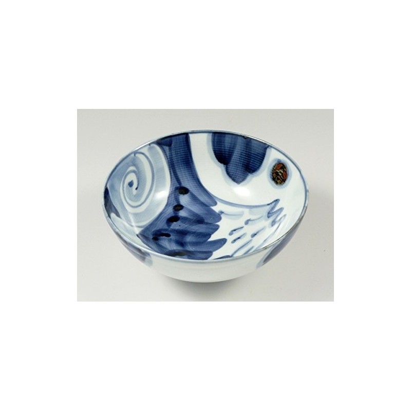 有田 Hasami Light Ball Kilns, Fuji Mountain View Pair Bowl