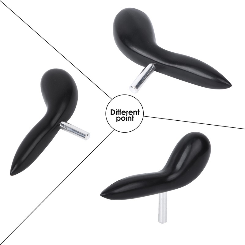 Bassoon Hand Holder Silver Black Industrial Plastic Saddle Rest Musical