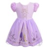 Lito Angels Princess Rapunzel Tulle Dress Up Costume for Kids