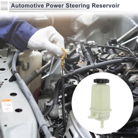 RATCHROLL Power Steering Reservoir for Jeep Wrangler 4 Cyl 2.0L, 6 Cyl 3.0L Diesel, 6 Cyl 3.6L 2018 68386945AA Automotive Power Steering Tank 1 Pcs