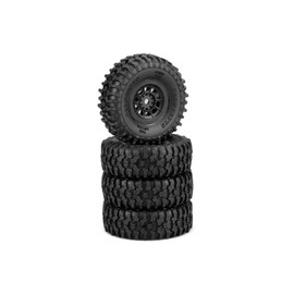 J Concepts Inc. Tusk Green Compound Black Hazard Wheel JCO40233294 RC Tire