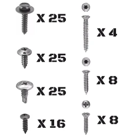 GM Replacement 1982+ S10 S15 Pick Up Blazer Interior Exterior Molding Engine Bay Trim SCREW KIT