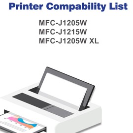 LC404 Ink Cartridges Replacement for LC404 Ink Cartridges for Brother Printer LC404 LC 404 LC404BK to use with MFC-J1205W MFC-J1215W MFC-J1205W XL (2 Pack, 2 Black)