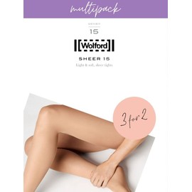 Women's 15 Denier Matt Tights, black