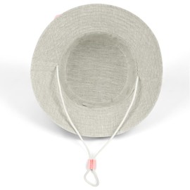 Linen Sun Hat Baby Girl 12-24 Months Toddler Kids Girls Floppy Sun Hats Adjustable Summer Bucket Cap UPF 50+ Sun Protection