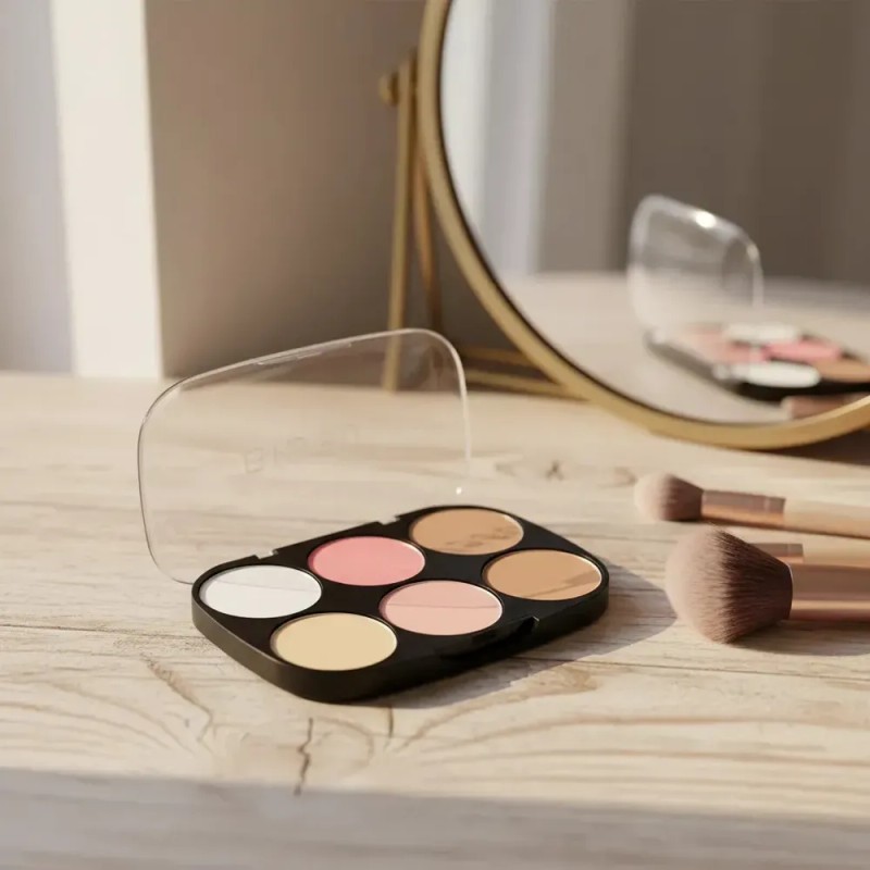 Paleta para Rostro Bissú Tono 01 La Mera Mera: Iluminador,