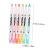 Operitacx Highlighters Pens View Chisel Tip Pastel Marker for Reading