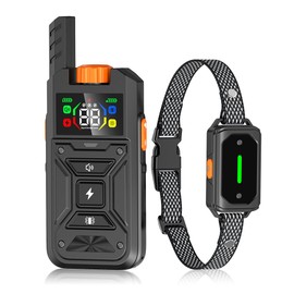 Dog Shock Collar, 2600FT Dog Training Collar with Remote Control, Waterproof, 3 Training Modes, Beep, Shock, Vibration, Rechargeable, for All Breeds Small Medium Large Dogs