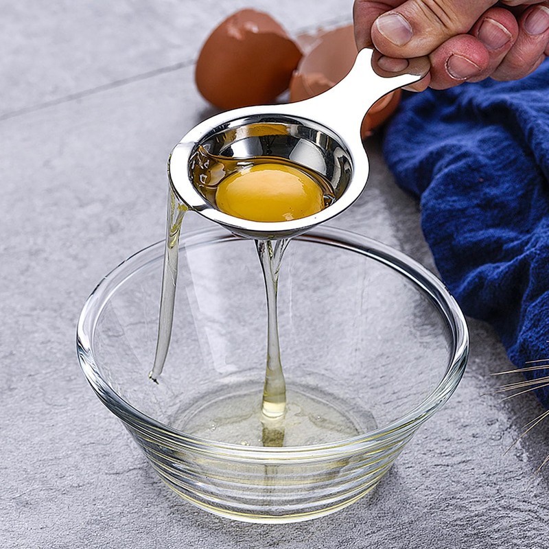 Egg White Separator, Egg Yolk Separator, Stainless Steel Egg Separator,