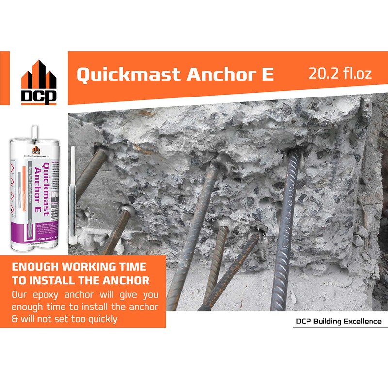 DCP Quickmast Anchor E Concrete Anchoring Epoxy - Two-Part, Dual