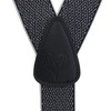 Ascentix Mens Elastic Braces with Criss Cross Diamond Dresses One