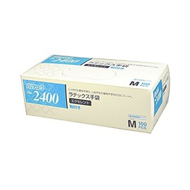 bariaro-bu Excellent Latex Gloves Powdered Medium 100 Piece