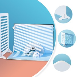 Meking 4PCS Product Photography Props Light and Shadow Boards 16 * 11inch Suitable for Food、Jewelry、Cosmetic、Craft and Other Small Products Photography