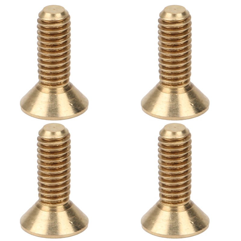 50Pcs Flat Hex Socket Screw Copper Countersunk Head Fastener Hardware
