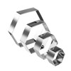 Regular Hexagon Cookie Cutter Set Large Stainless Steel Honeycomb Geometric