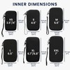 kwmobile Carcasa para móvil tamaño XL - 6,7/6,8" - Funda