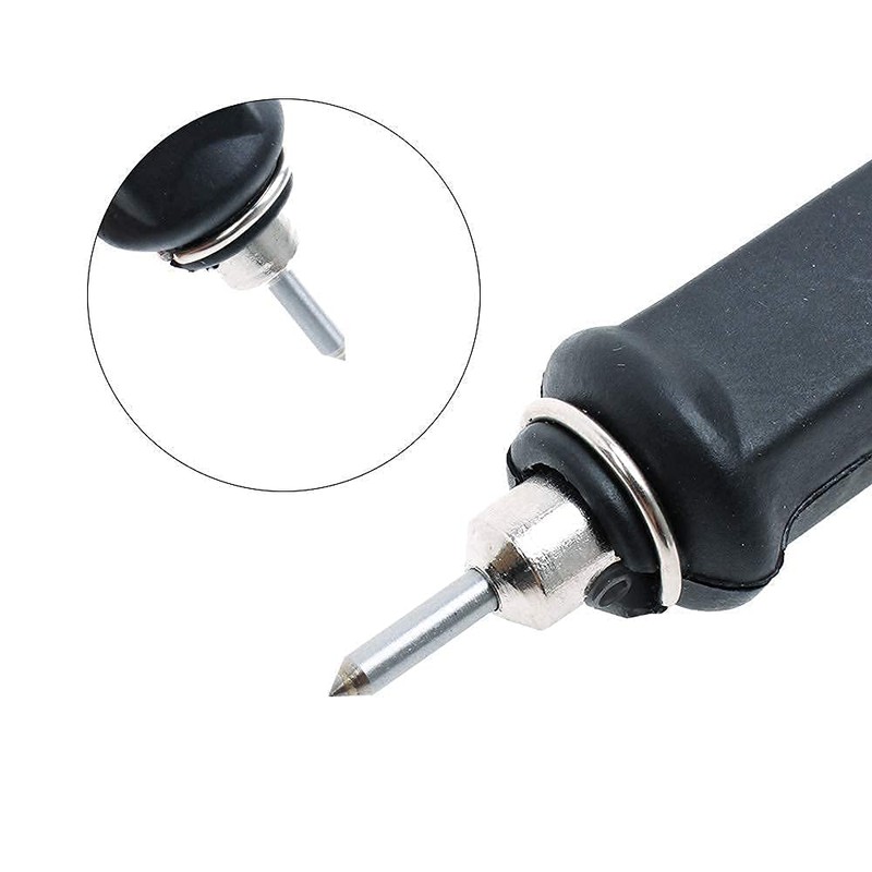 AUTOTOOLHOME 10pcs Scribe Tips Engraver Bits Carbide Point Bit Nozzle