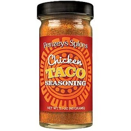 Chicken Taco Seasoning By Penzeys Spices 2.1 oz 1/2 cup jar