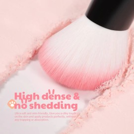 Brocha De Contorno Docolor, Brocha De Maquillaje Facial Para