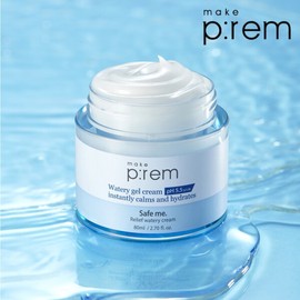 Makeprem Safe Me Relief Watery Cream 80ml GIFT Inteca Cream 10ml + 2 Sachets / 메이크프렘 세이프 미 릴리프 워터리 크림 80ml GIFT인테카크림 10ml+샤셰2