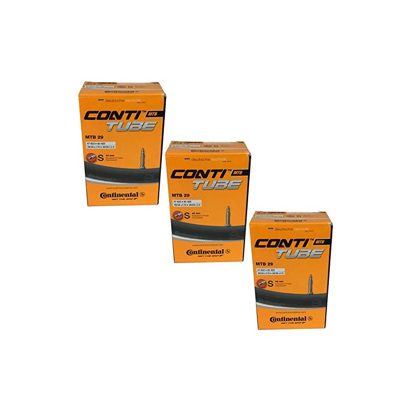 Continental Mountain Bike Inner Tubes with 42mm Presta Valve (Set