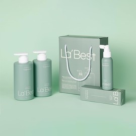 La'Best Natural pH Balanced Shampoo 500ml & Tonic 120ml Set for Scalp Care - Gentle Formula for Sensitive Skin