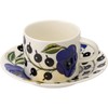 ARABIA 1054177 Arabian Paratyssi Tea Cup & Saucer, Color
