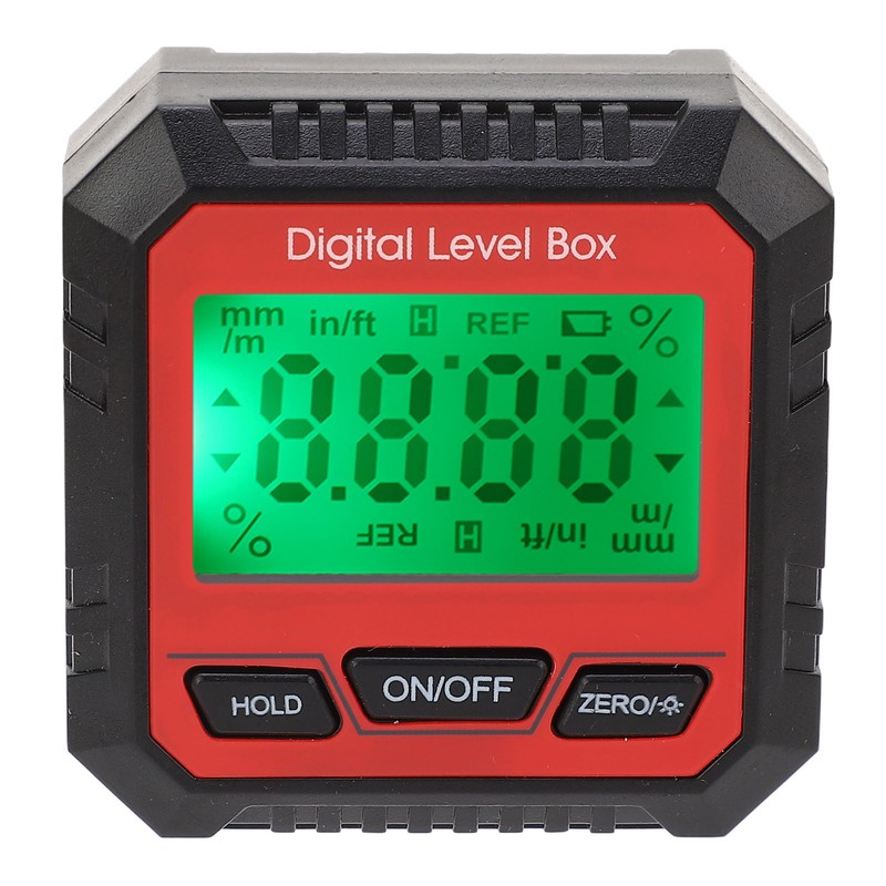 Digital Level Box Magnetic Angle Finder Protractor Inclinometer for Carpentry