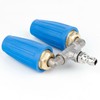 Pressure Washer Dual Turbo Nozzle 2mm Hole 4‑6GPM 4000PSI Pressure