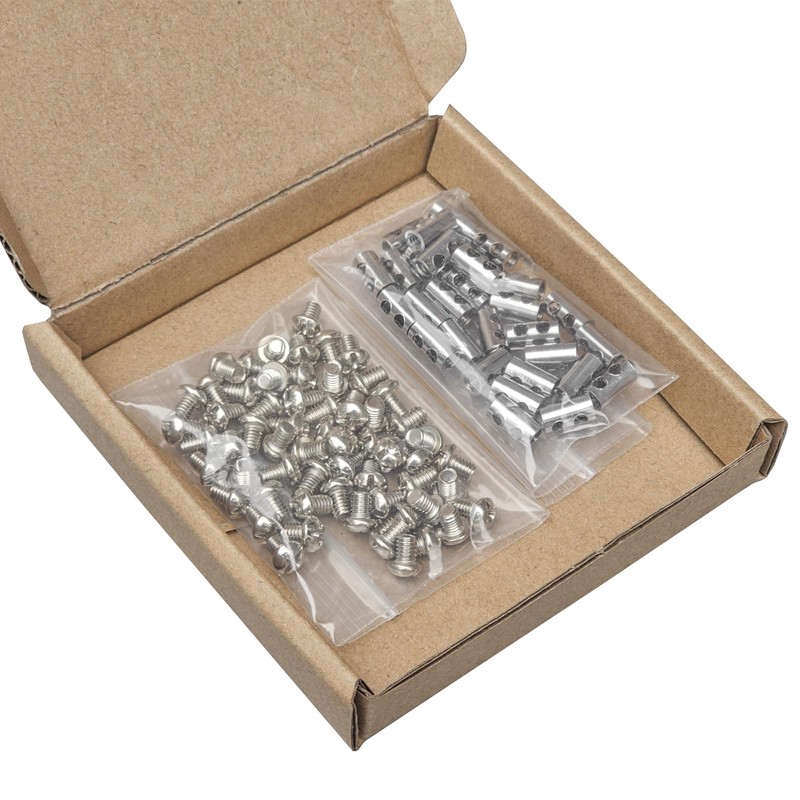 30 PCS Wire Rope Clips,2mm Wire Lock Accessories