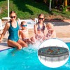 24 Feet Round Leaf Net Cover for Above Ground Pool,