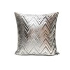 Eclairage 45cm*45cm Simple Modern Luxury Double Sided Serrated Back Cushion