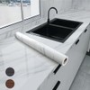 ZYJXLY 60x1200cm Papel Tapiz Autoadhesivo,Lámina autoadhesiva de mármol brillante impermeable,Vinilo