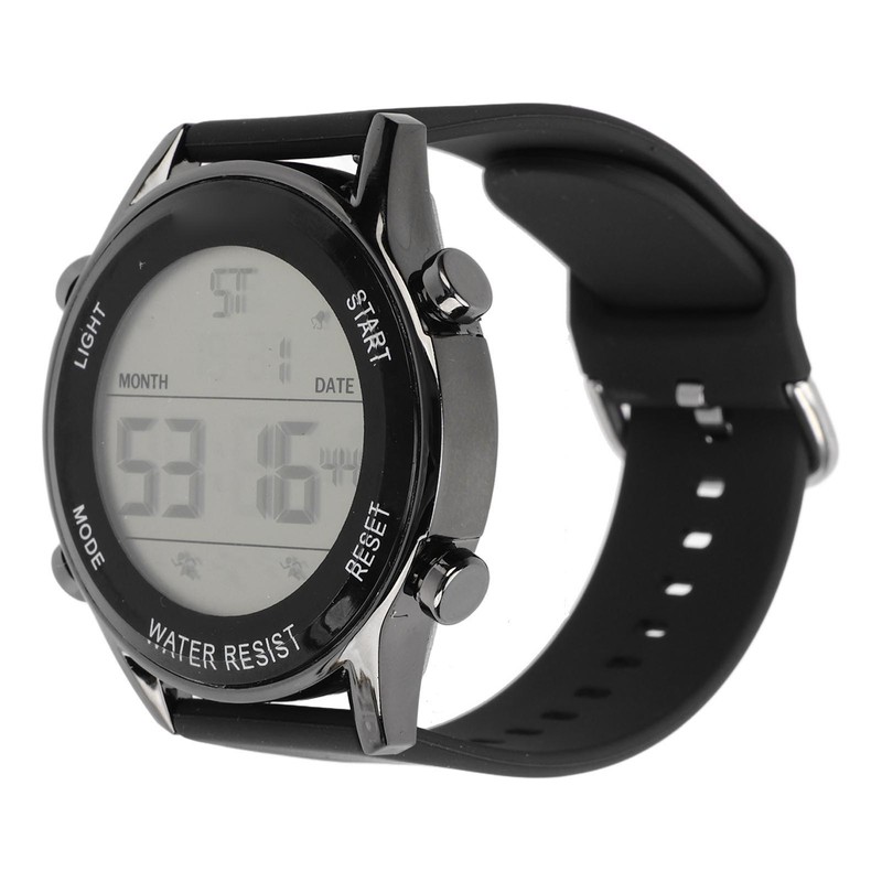 Digital Chronograph Watch WR50M Waterproof Luminous Large Screen Outdoor Sports