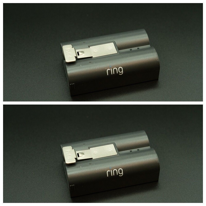 Ring 2x New Genuine Rechargeable Battery V4 Ring Video DoorBell