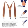 Children Boys Kids Suspenders - Sturdy Metal Clips Adults Mens