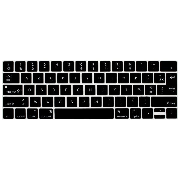 MMDW AZERTY French Language Keyboard Cover for MacBook Pro 13