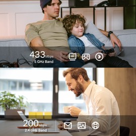 TP-Link AC600 Nano Wi-Fi Bluetooth 4.2 USB Adapter, Dual Band Wireless, Supports Windows 11/10/8.1/8/7 for Wi-Fi, Windows 11/10/8.1/7 for Bluetooth, WPA3 Security, Plug and Play (Archer T2UB Nano)