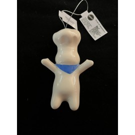 Pillsbury Decoupage Pillsbury doughboy Christmas ornament NWT