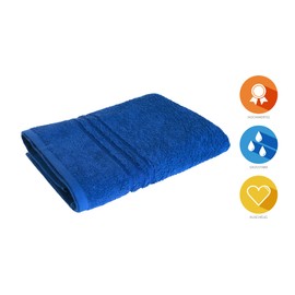 Lavea Emma Series Sauna Towel 80 x 200 cm 500 g/m² 100% Cotton Royal Blue