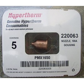 Hypertherm Powermax 1650 Nozzle 220063 - 5 Pack
