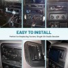 Red Wolf Single DIN Radio Dash Install Kit W/Wire Harness