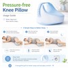 Memory Foam Leg Pillow for Side Sleepers – Ergonomic Knee