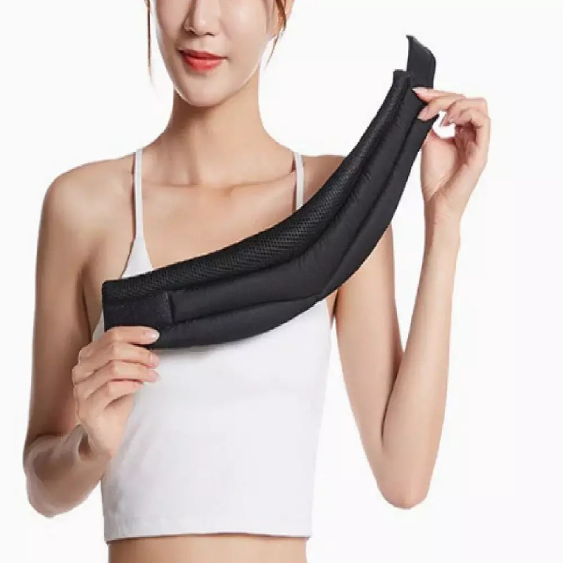 푹신한 사이즈조절 에어메쉬 목받침 고정 목보호대 Soft Adjustable Air Mesh