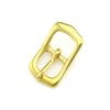 5 Iceland Buckles 12 mm 1/2 Inch Brass Bridge Buckle