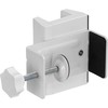 InLine® Table Leg Clamp for Power Strip Screw Terminal White