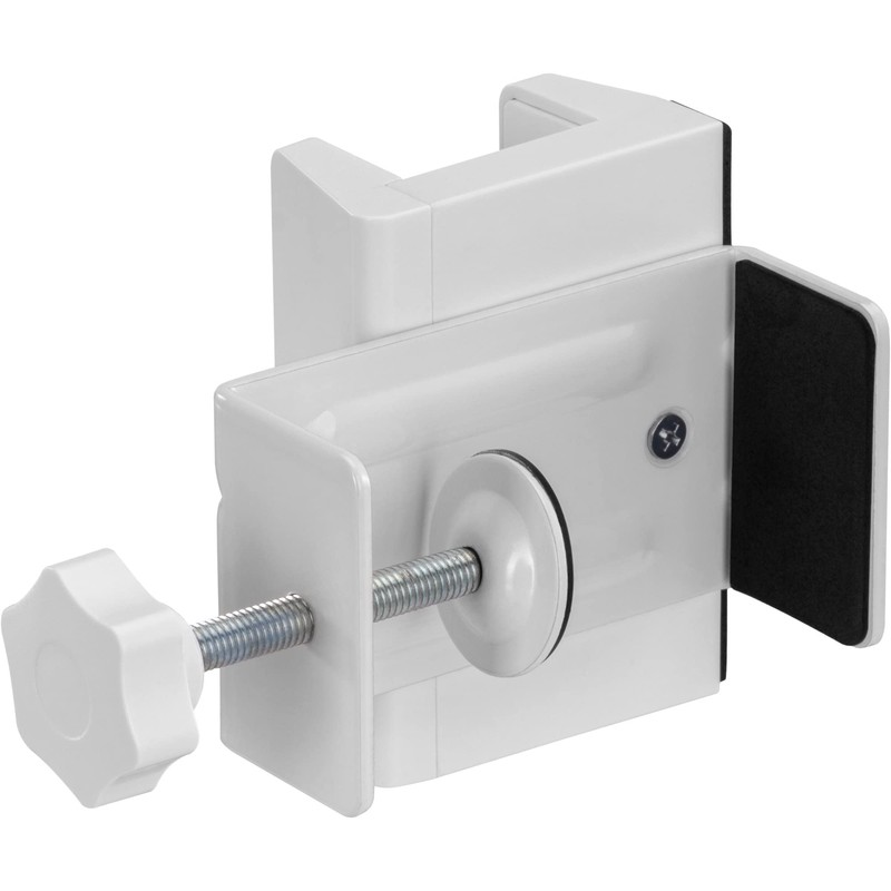 InLine® Table Leg Clamp for Power Strip Screw Terminal White